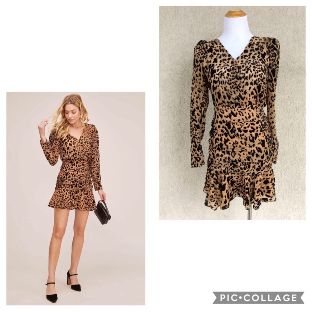 ASTR the label leopard dress